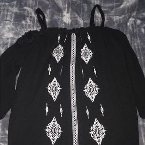 Off the shoulder top